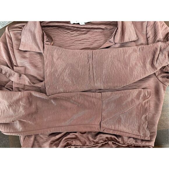 Louna - Brown Jersey Dress - $235 MSRP - Picture 12 of 15